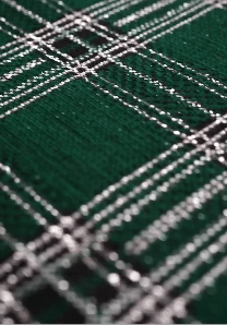 Bridget Green Tartan Midi A-Line Skirt