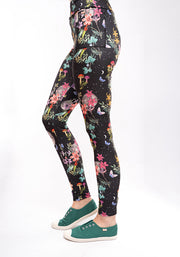 Heath Midnight Botanical Print Leggings