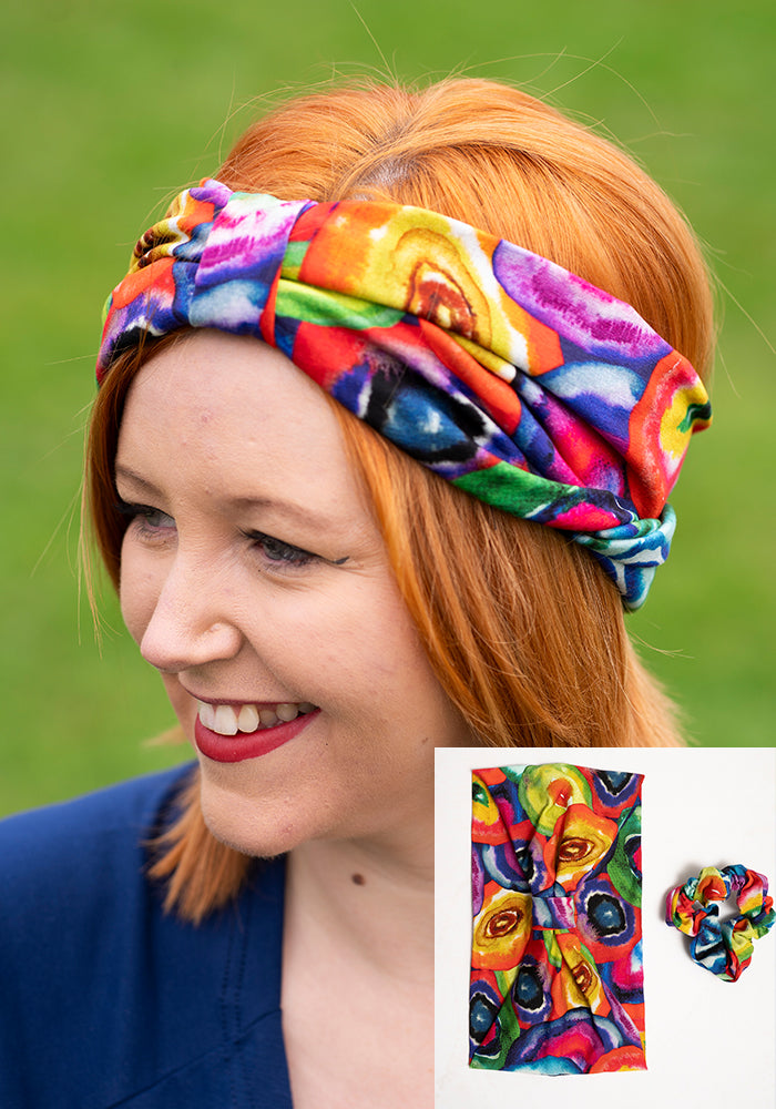 Popsy Headband & Scrunchie Set