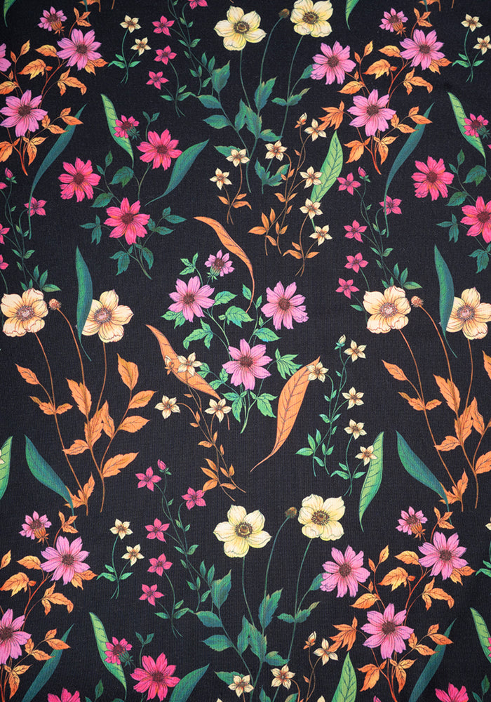 Second angle of Hanna Floral Print Jersey Tunic