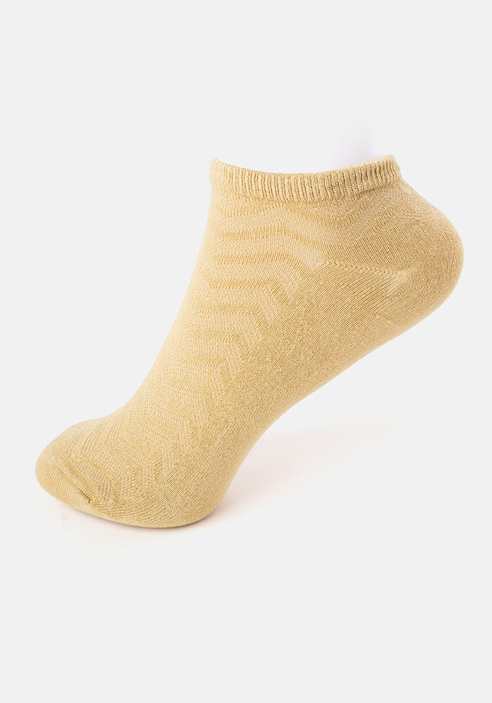 Front view of Harvest Bamboo Trainer Socks