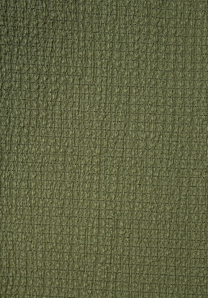 Second angle of Hattie Khaki Tiered Hem Dress
