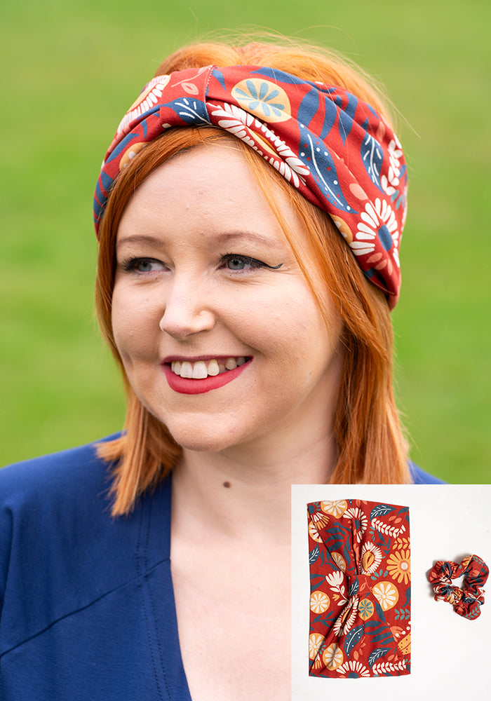 Popsy Headband & Scrunchie Set