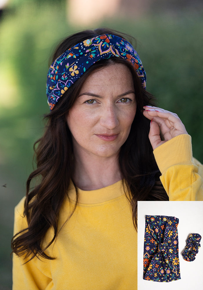 Popsy Headband & Scrunchie Set