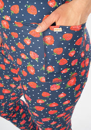 Heath Strawberry Print Popsy Leggings