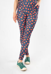 Heath Strawberry Print Popsy Leggings