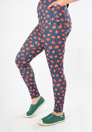 Heath Strawberry Print Popsy Leggings