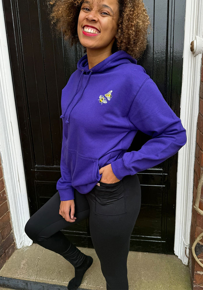 Second angle of Heath Black 2 Pocket Leggings