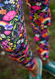 Heath Garden Rainbow Print Leggings