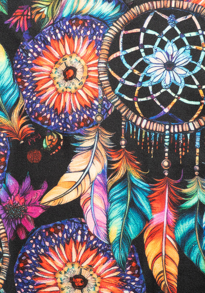 Second angle of Heath Dream Catcher Print Leggings