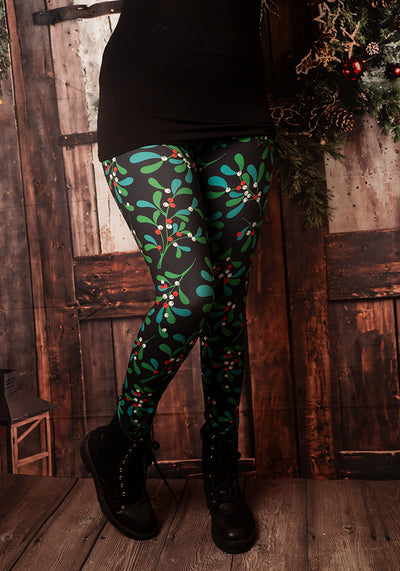 Heath Mistletoe Print Leggings