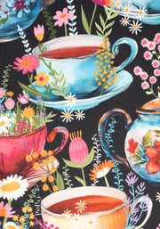 Heath Tea Cup Print Leggings