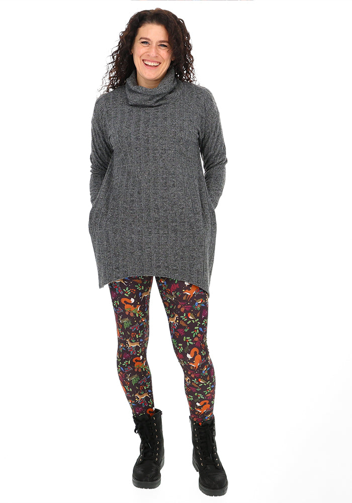 Heath Winter Woodland Print Leggings