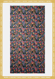 Hidden Cat Print Jumbo Bath Sheet
