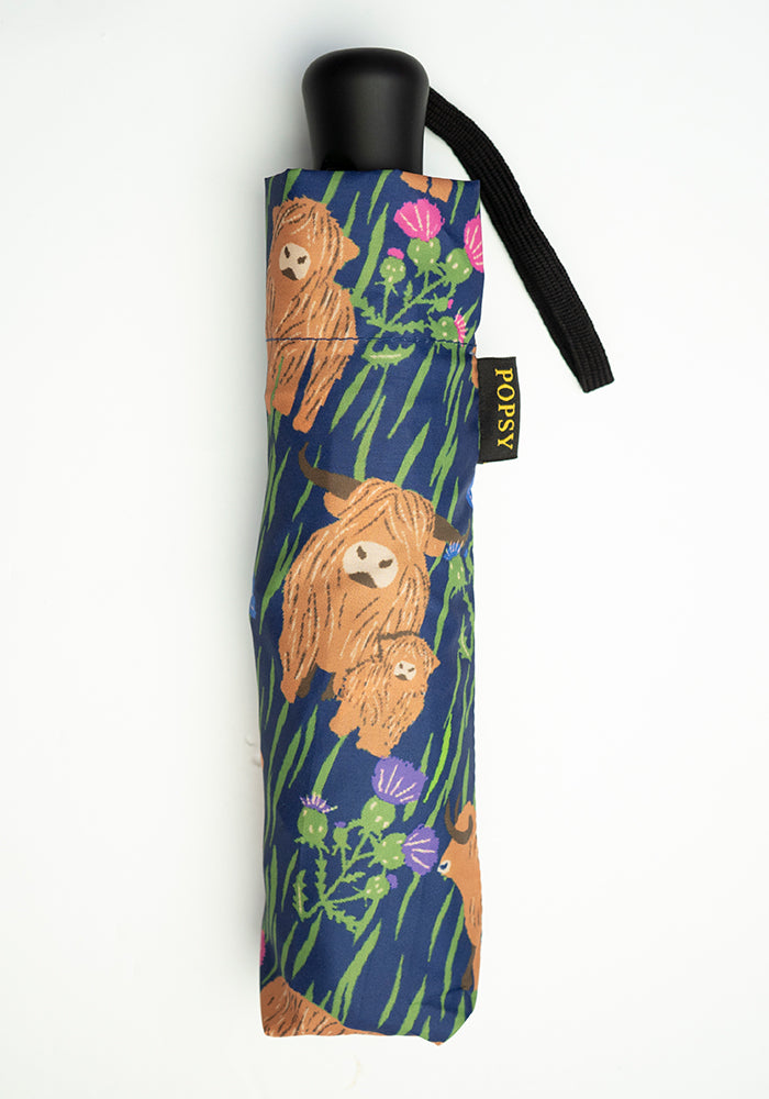 Highland Cow Print Umbrella