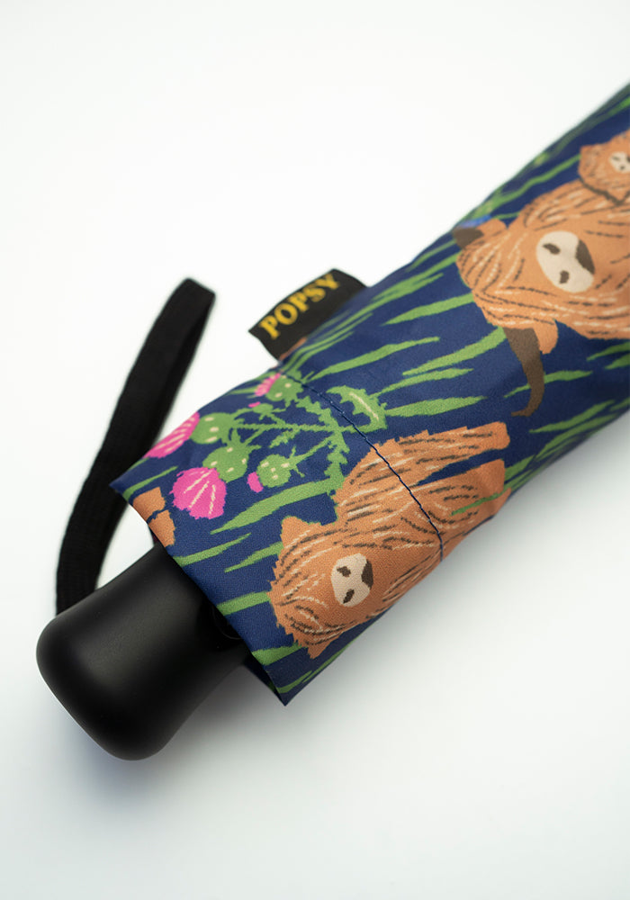 Highland Cow Print Umbrella