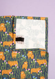 Highland Cow Print Popsy Tea Towel