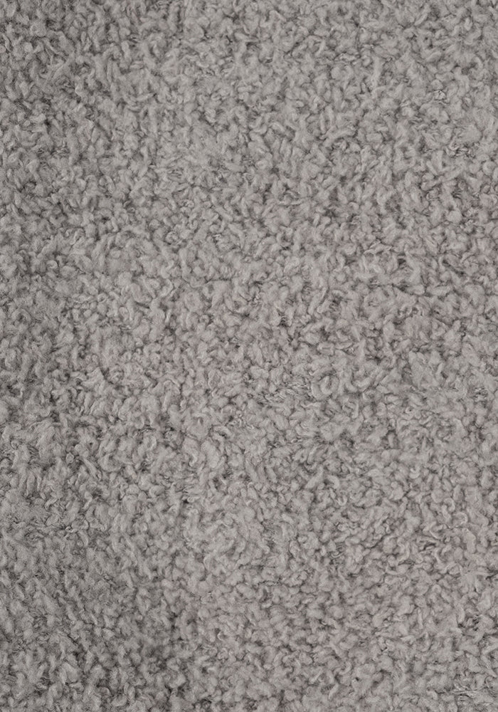 Second angle of Ice Grey Fluffy Socks