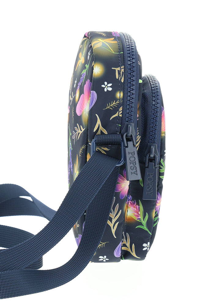 Illuminated Moth Print Phone Pocket Bag