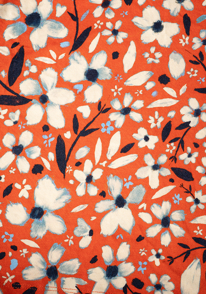 India Ditsy Floral Print Viscose Playsuit