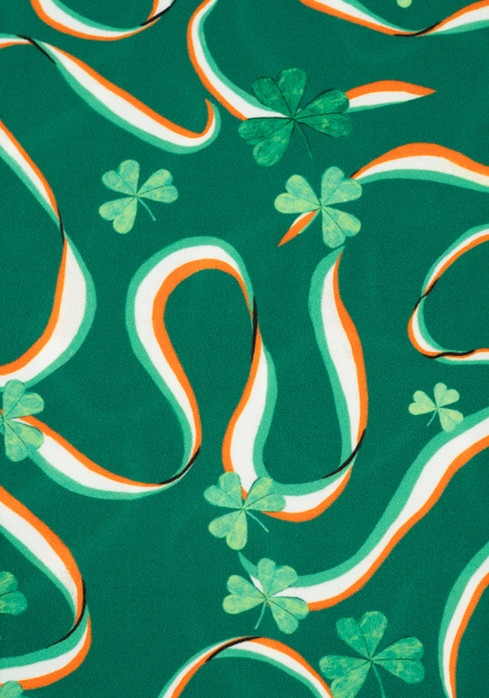 Second angle of Heath Ireland Tricolour Print Leggings