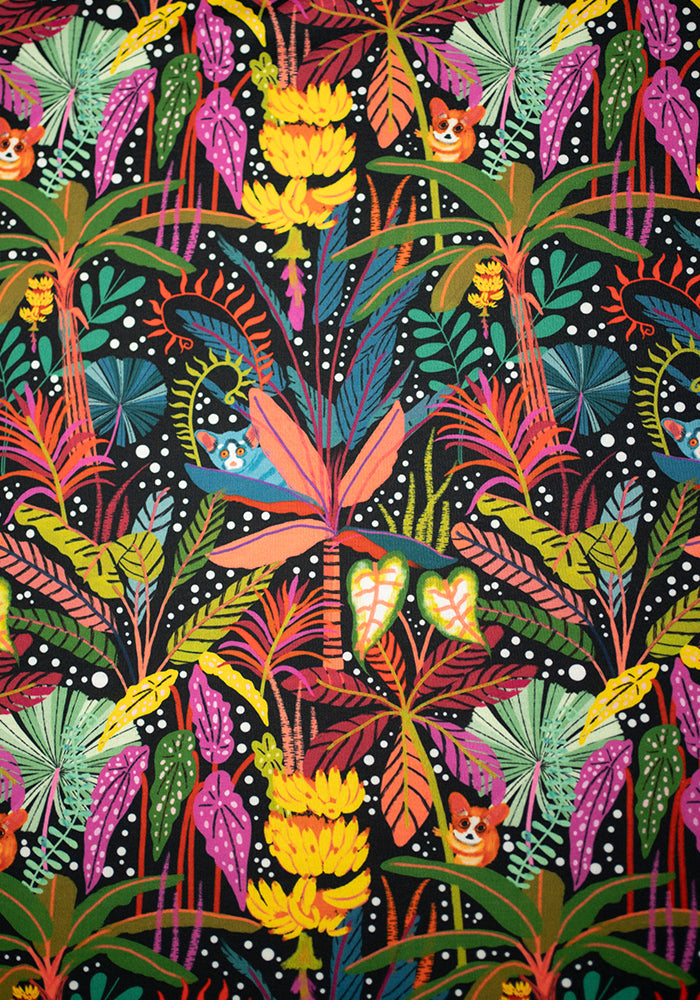Issa Bushbabies Print Midi Dress