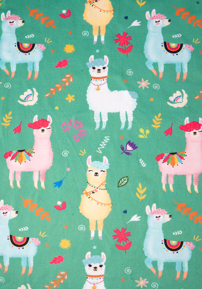 Itzel Llama Party Print Pyjama Set