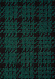 Jagger Green & Black Check Jacquard Dress