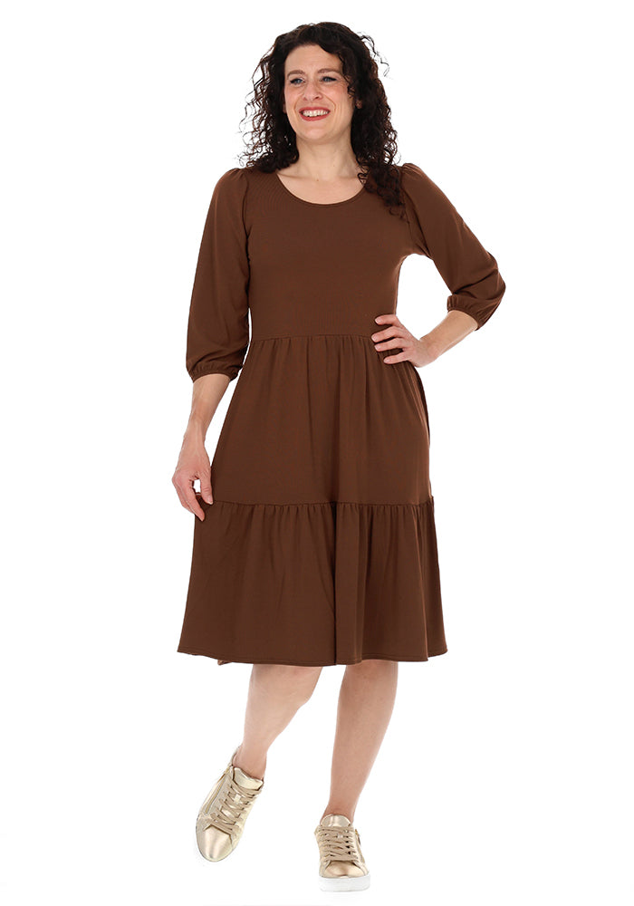 Jem-Coco Tiered Hem Dress