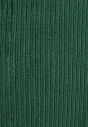 Jensen Bottle Green Rib Midaxi Dress