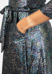 Jewel Rainbow Sparkle Midi Dress