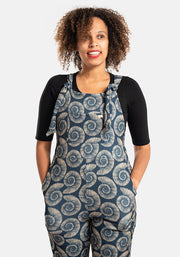 Jordan Fossil Print Dungaree