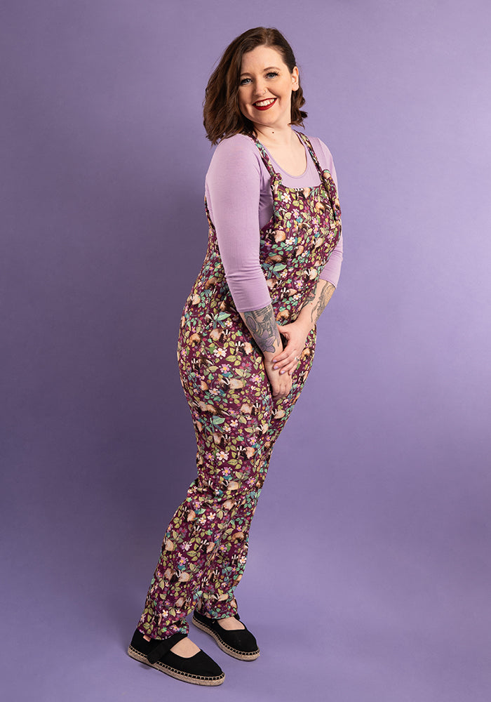 Jordan Badger Print Dungaree