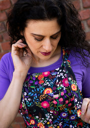 Jordan Hidden Cat Print Dungaree
