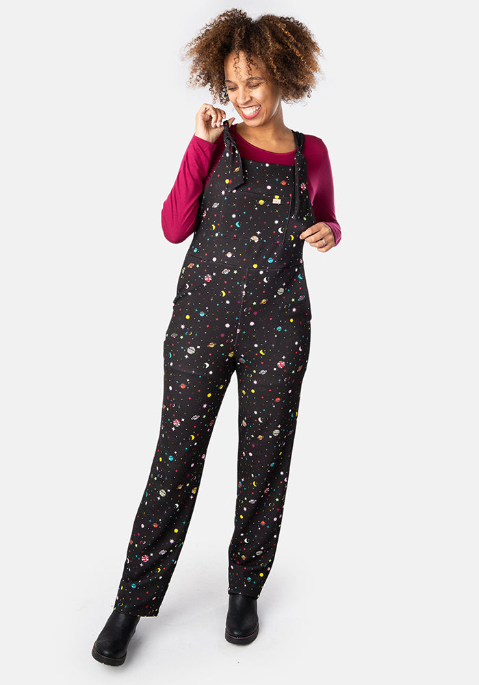 Jordan Colourful Planets Print Dungaree