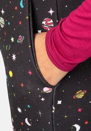 Jordan Colourful Planets Print Dungaree
