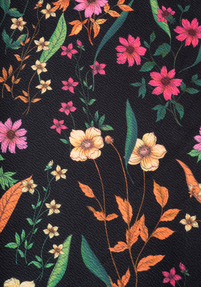 Second angle of Jordan Floral Print Dungaree