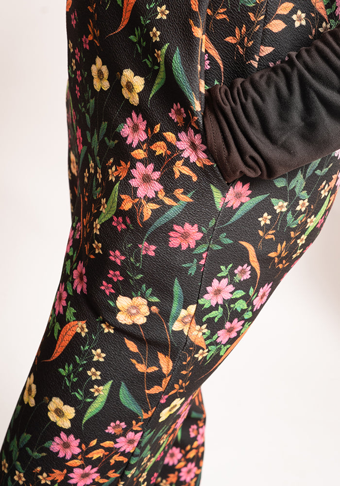 Eighth angle of Jordan Floral Print Dungaree