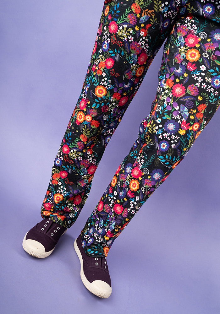 Jordan Hidden Cat Print Dungaree