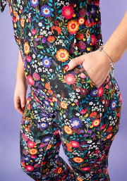 Jordan Hidden Cat Print Dungaree