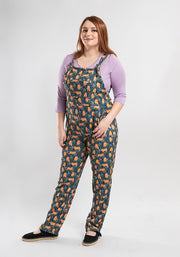 Jordan Highland Cow Print Dungaree