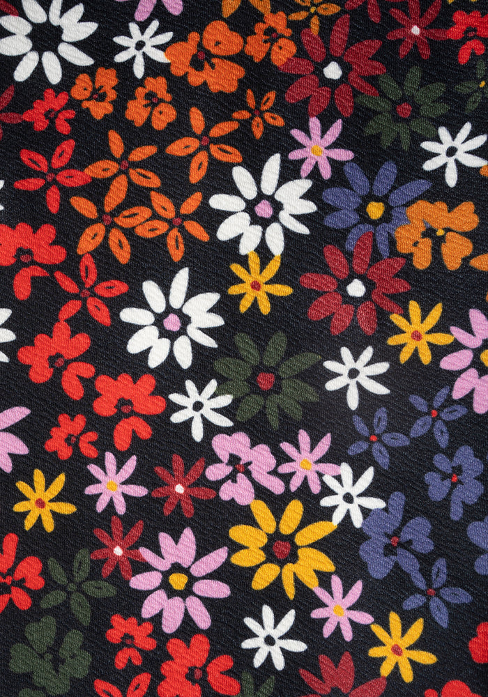 Jordan Multicoloured Ditsy Floral Print Dungaree