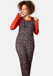 Jordan Winter Sprig Print Dungaree