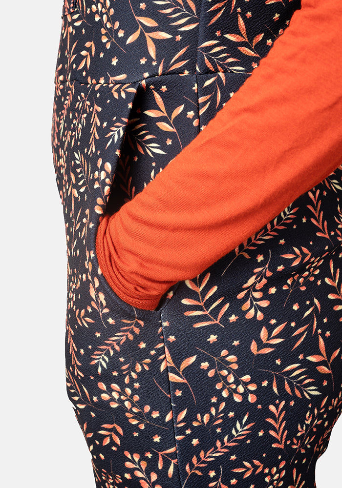 Jordan Winter Sprig Print Dungaree