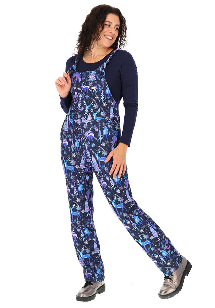 Jordan Winter Wonderland Print Dungaree