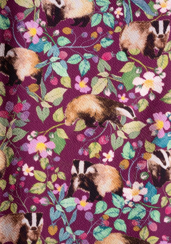 Jordan Badger Print Dungaree