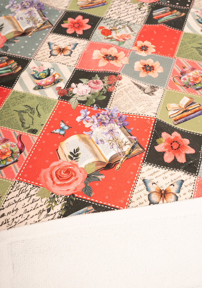 Third angle of Journals Print Large Towel