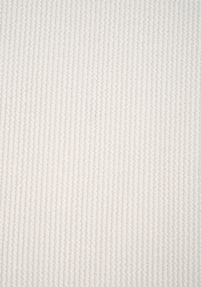 Second angle of Kamila Beige Crinkle Rib Trousers