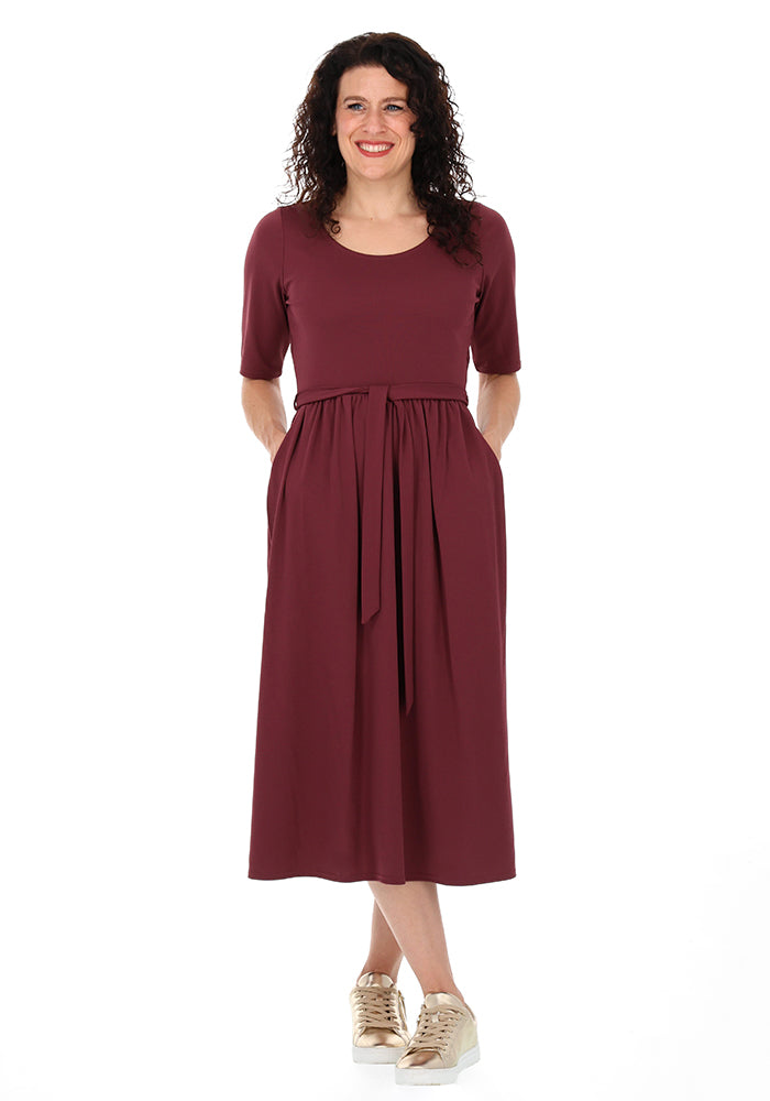 Kat Plum Midi Dress