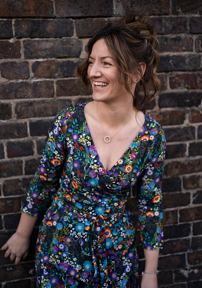 Kennedy Hidden Dog Print Dress